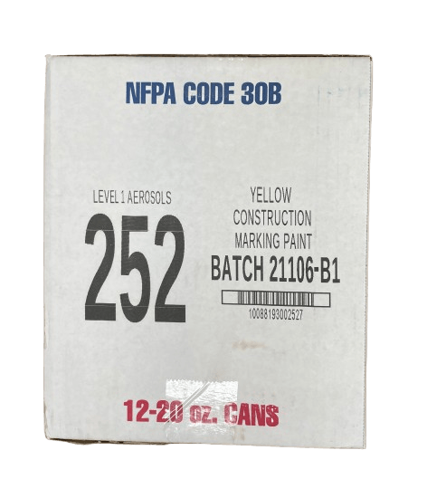 Aervoe Construction Marking Paint Inverted Tip (12 Cans per 1 Case) - One MC Solutions