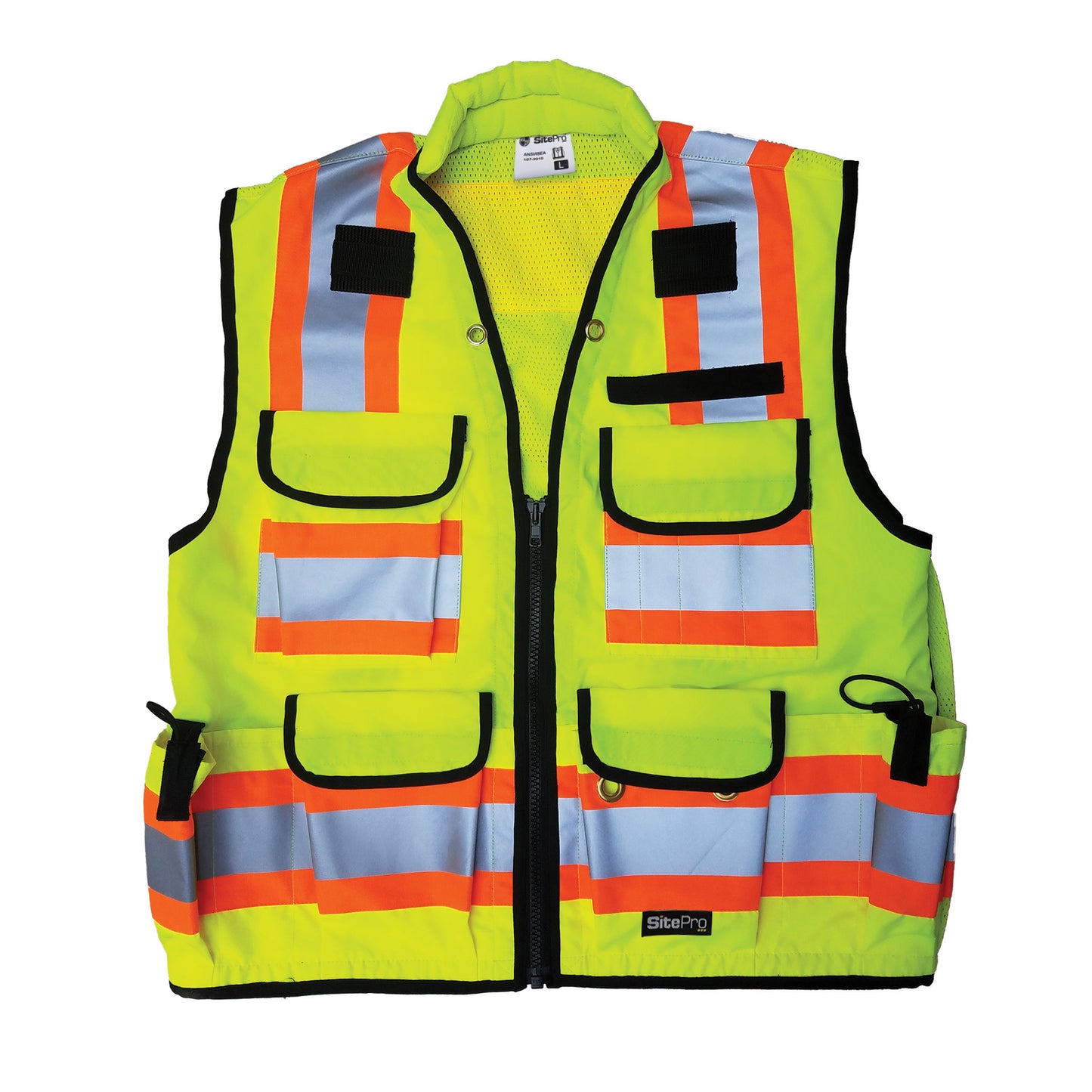 SitePro - Premium Surveyor Safety Vest - Class 2 (23-750-FL)
