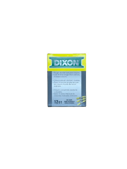 Dixon Lumber Crayons (1 box) - One MC Solutions