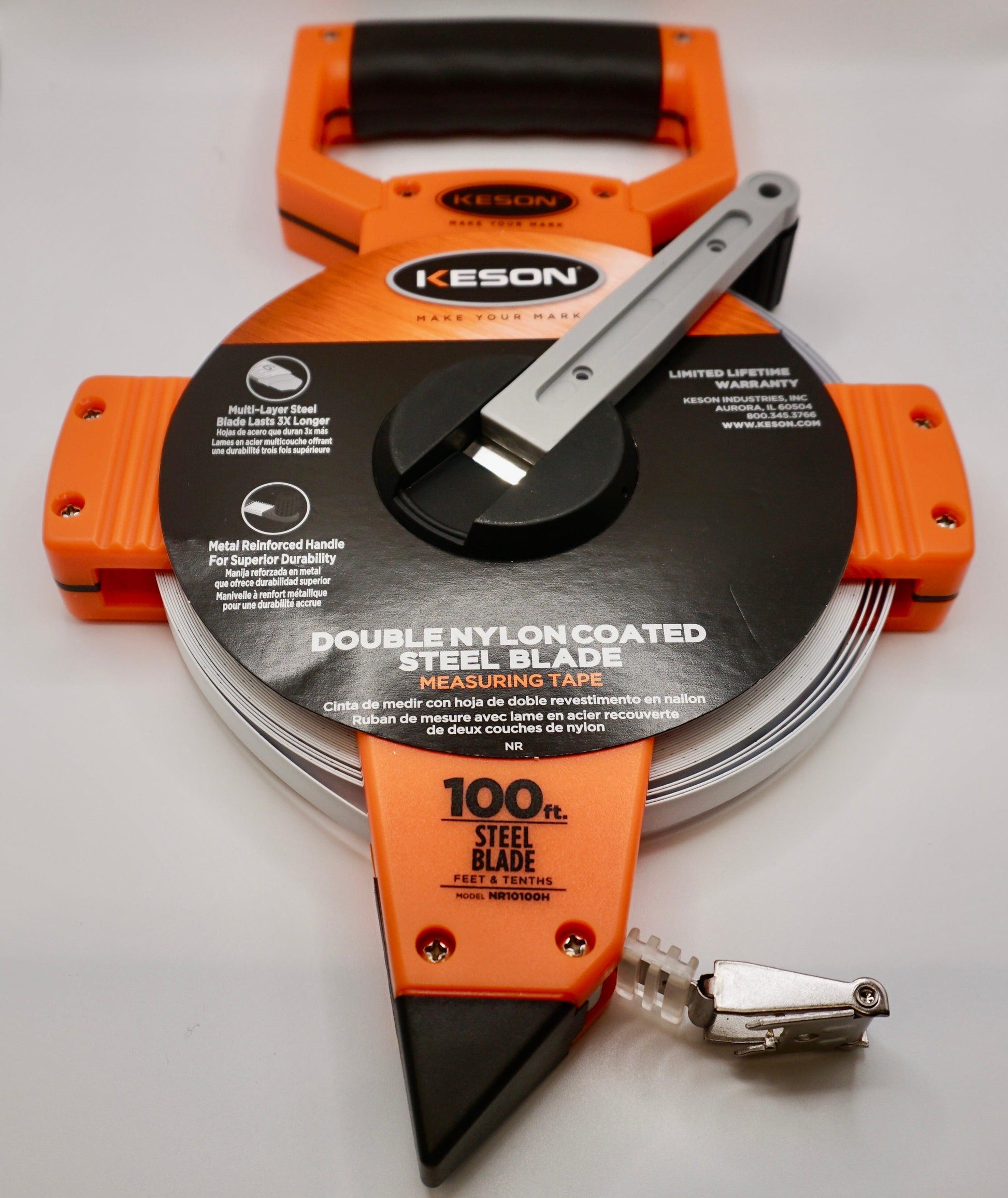 Keson Open-Type Reel Measuring Tape - One MC Solutions