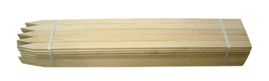 Premium Wood Lath Stakes (50 per bundle) - One MC Solutions