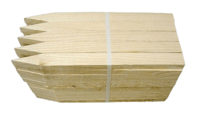 Premium Wood Lath Stakes (50 per bundle) - One MC Solutions