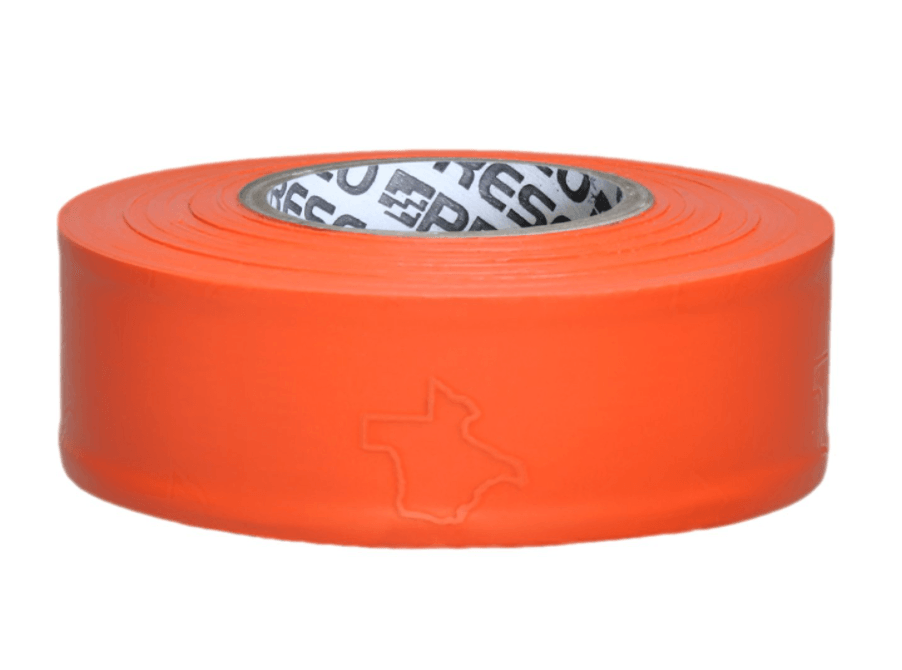 Presco Texas Flagging Tape PVC 1-3/16" x 150' - One MC Solutions