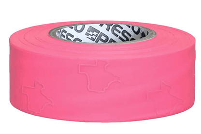 Presco Texas Flagging Tape PVC 1-3/16" x 150' - One MC Solutions