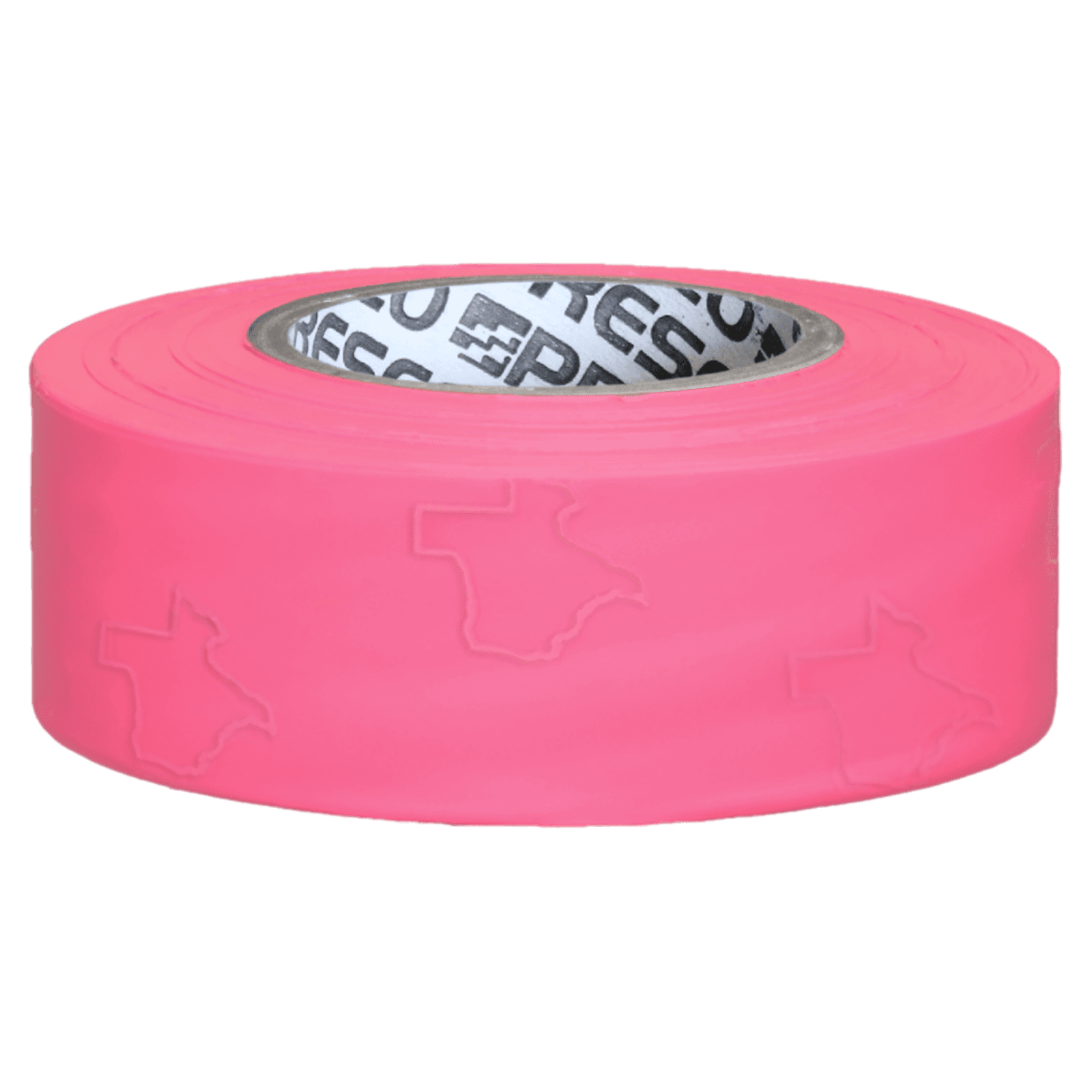 Presco Texas Flagging Tape PVC 1-3/16in x 150ft - Pink Glo TXPG