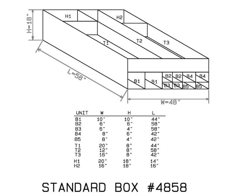 Surveyor Truck Box - Aluminum Truck Bed Storage Box Organizer for Surveyor & Field Crew Vehicle - One MC Solutions