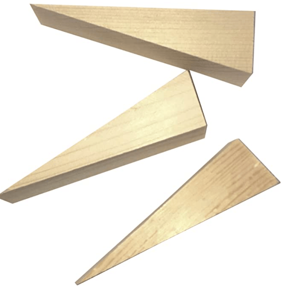 Wood Hubs Wedges (50 per bundle) - One MC Solutions