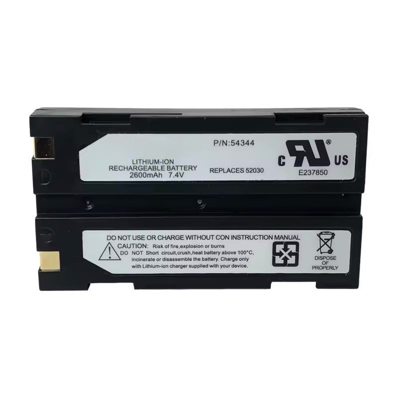 back label-Replacement Rechargeable Battery 2600mAh for Trimble Data Collector GPS GNSS - R2, R8, R780, MT1000-54344