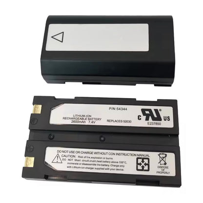 front-and-back-Replacement Rechargeable Battery 2600mAh for Trimble Data Collector GPS GNSS - R2, R8, R780, MT1000-54344
