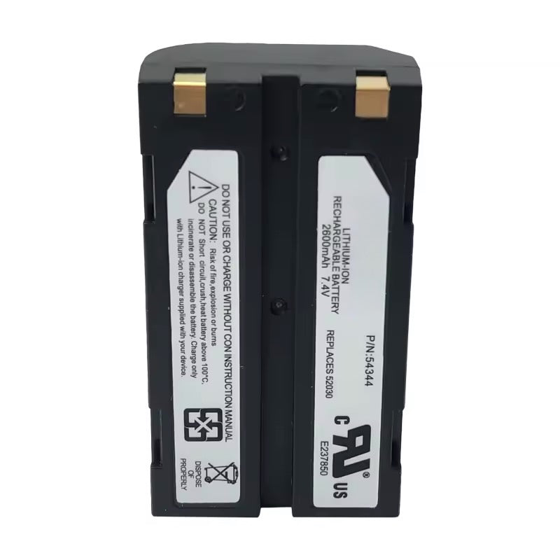 upright label back-Replacement Rechargeable Battery 2600mAh for Trimble Data Collector GPS GNSS - R2, R8, R780, MT1000-54344